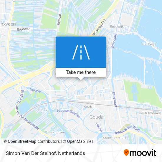 Simon Van Der Stelhof map