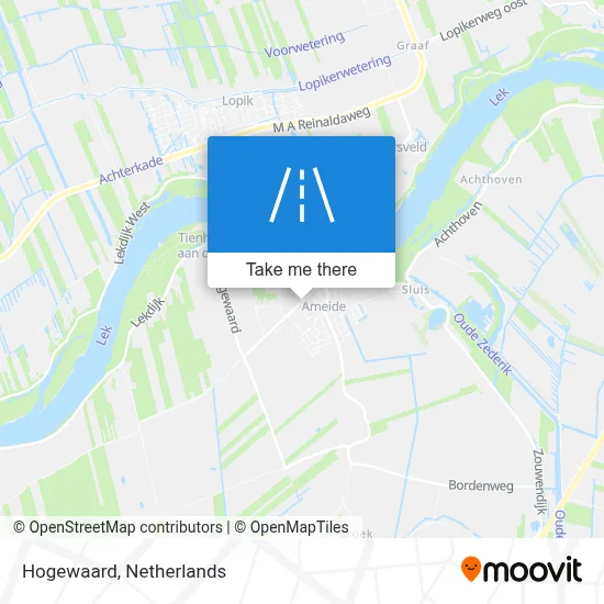 Hogewaard map