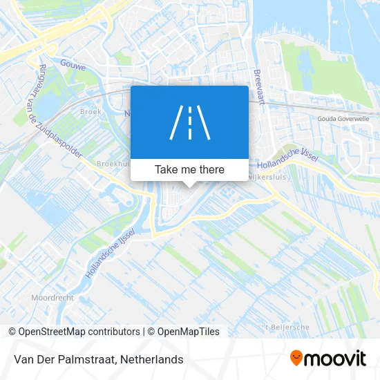 Van Der Palmstraat map