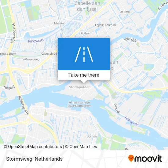 Stormsweg map