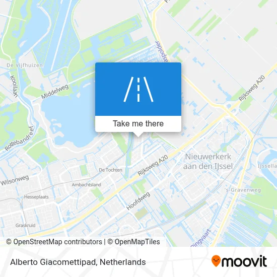 Alberto Giacomettipad map