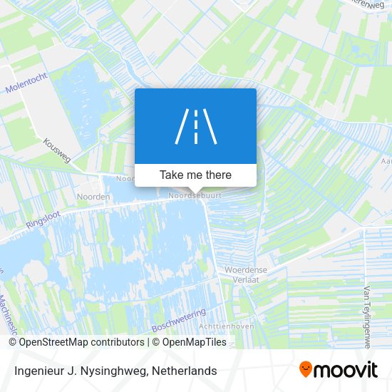 Ingenieur J. Nysinghweg map