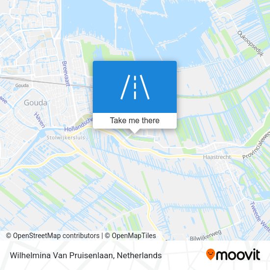 Wilhelmina Van Pruisenlaan map