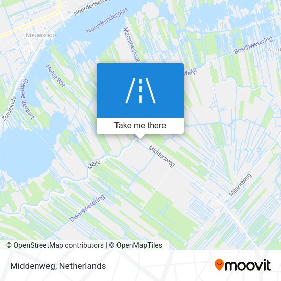 Middenweg map