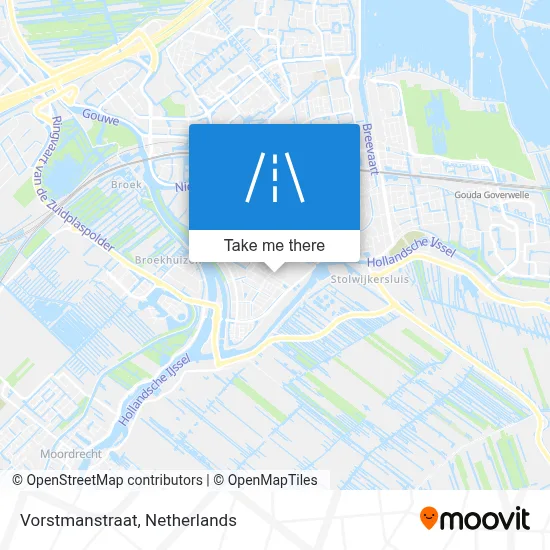 Vorstmanstraat map