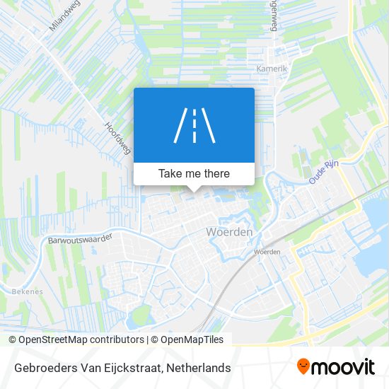 Gebroeders Van Eijckstraat Karte