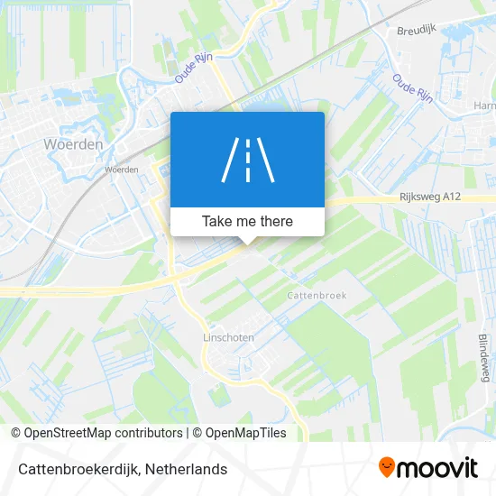 Cattenbroekerdijk map