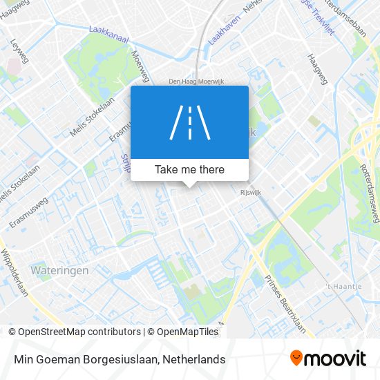 Min Goeman Borgesiuslaan map