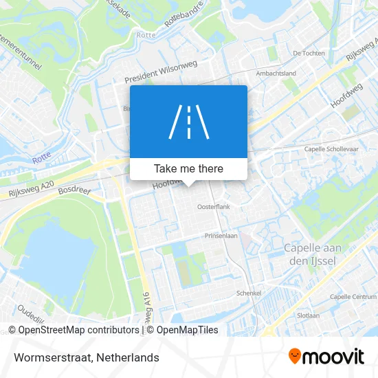 Wormserstraat map
