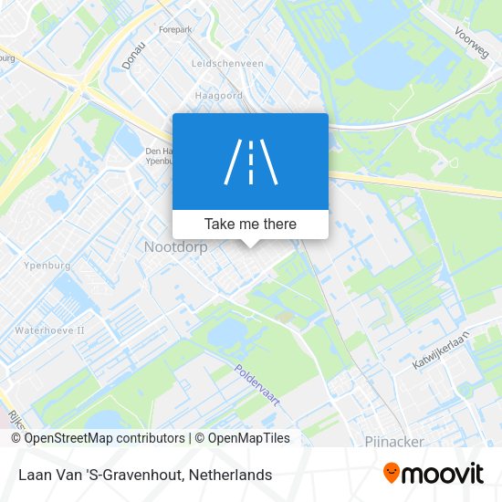 Laan Van 'S-Gravenhout map