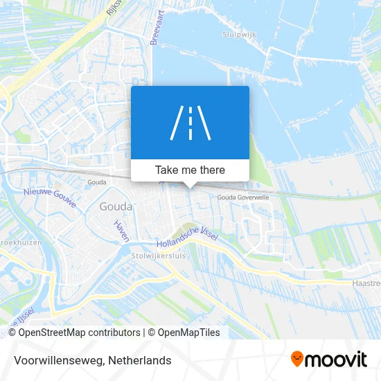Voorwillenseweg map