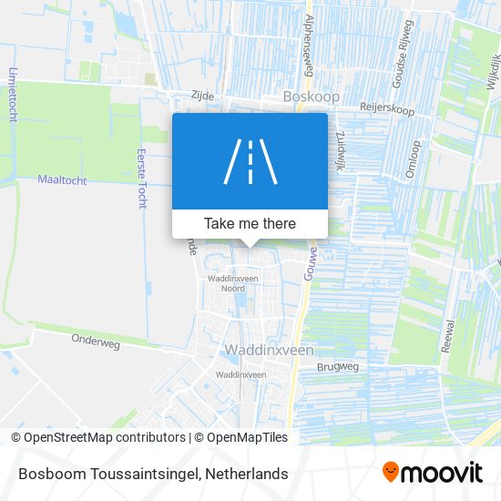 Bosboom Toussaintsingel Karte