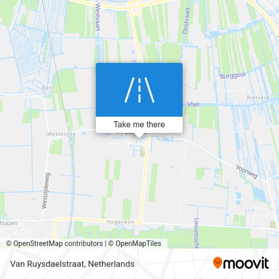 Van Ruysdaelstraat map