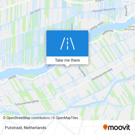 Putstraat map