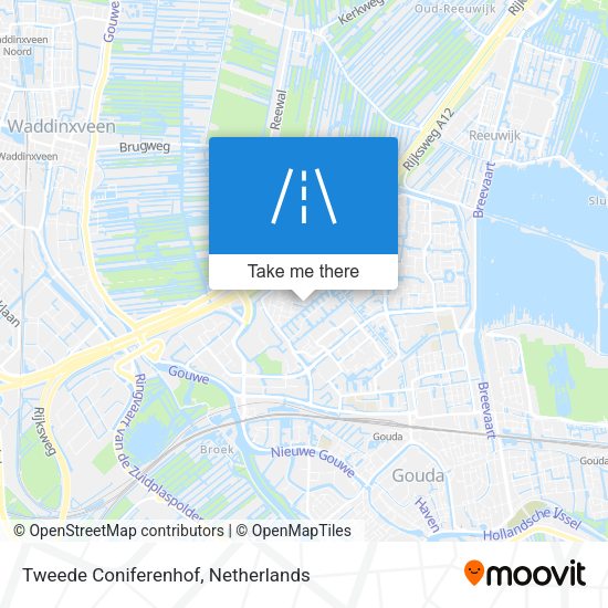 Tweede Coniferenhof map