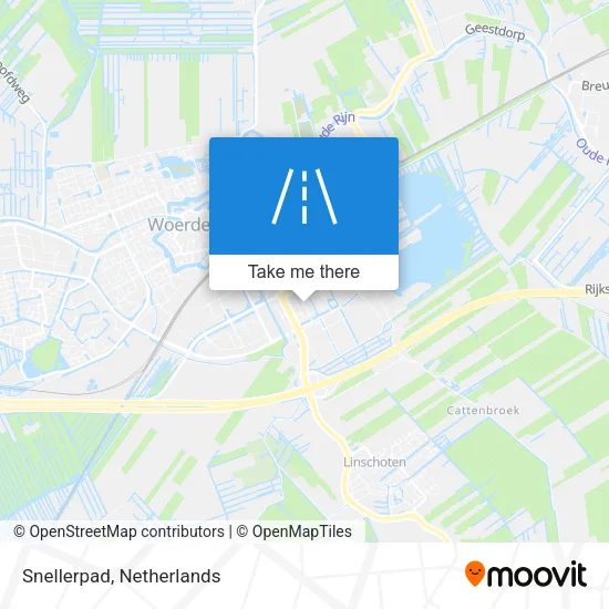 Snellerpad map
