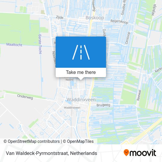 Van Waldeck-Pyrmontstraat map