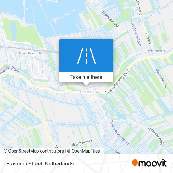 Erasmusstraat map