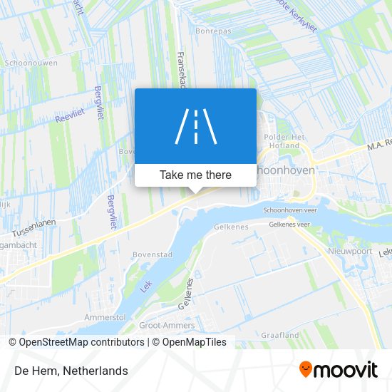 De Hem map