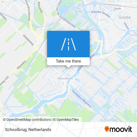 Schoolbrug map