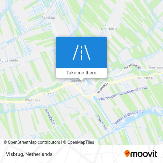 Visbrug map