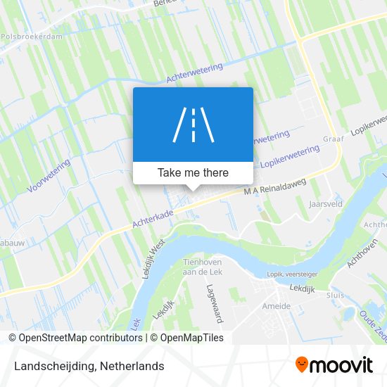 Landscheijding map