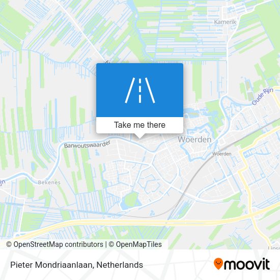 Pieter Mondriaanlaan map