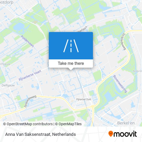 Anna Van Saksenstraat map