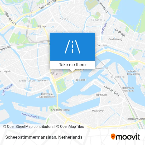 Scheepstimmermanslaan map