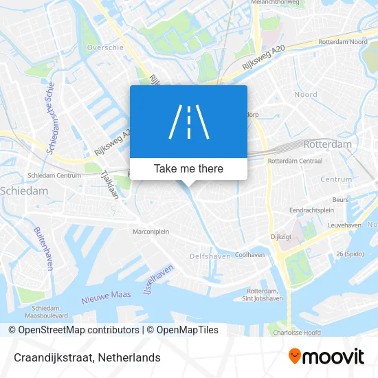 Craandijkstraat map