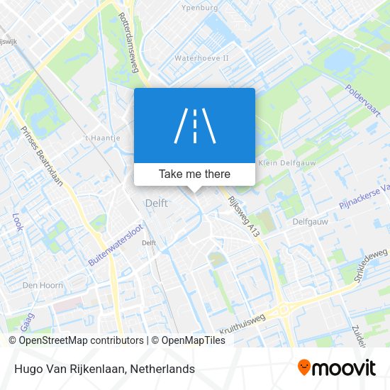 Hugo Van Rijkenlaan map