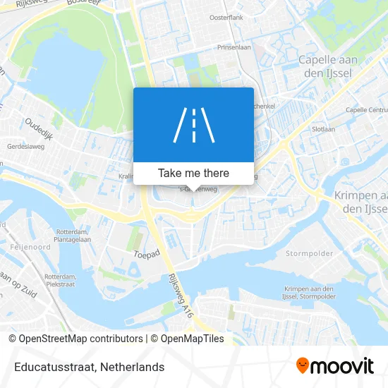 Educatusstraat map