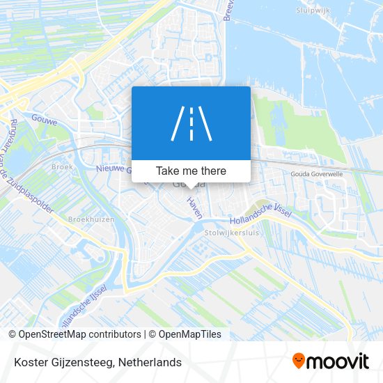 Koster Gijzensteeg map