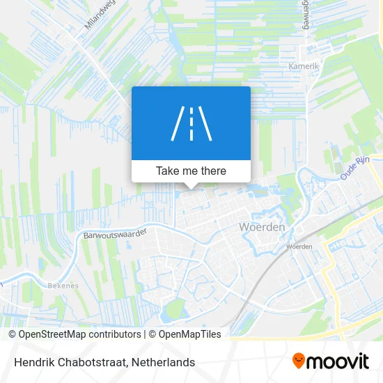 Hendrik Chabotstraat map