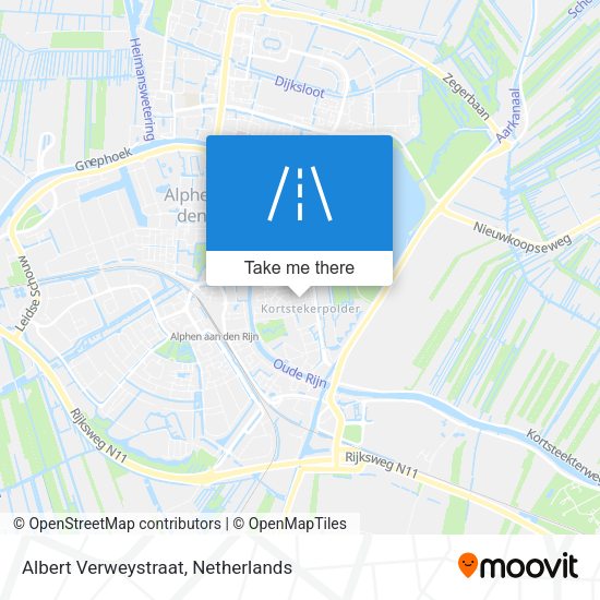 Albert Verweystraat map