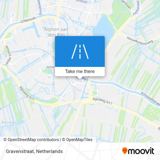 Gravenstraat map