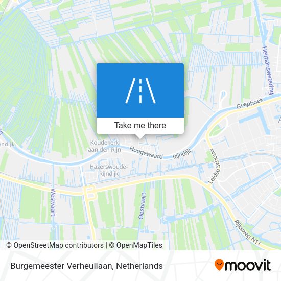 Burgemeester Verheullaan map