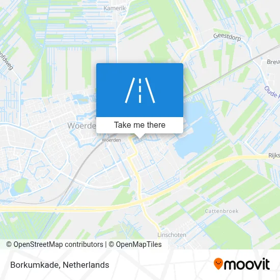 Borkumkade map