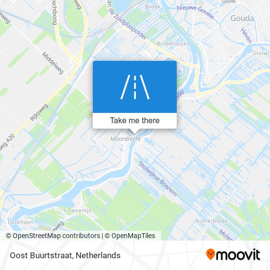 Oost Buurtstraat map