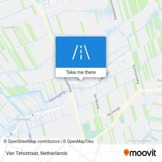 Van Tetsstraat map