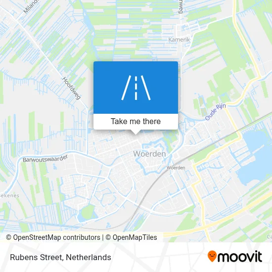 Rubensstraat map