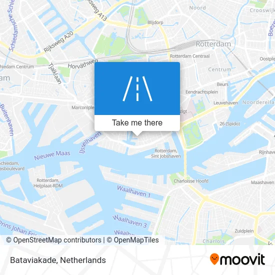 Bataviakade map