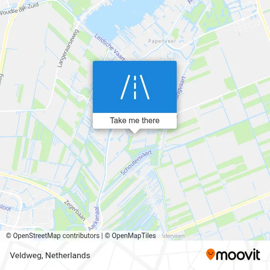 Veldweg map