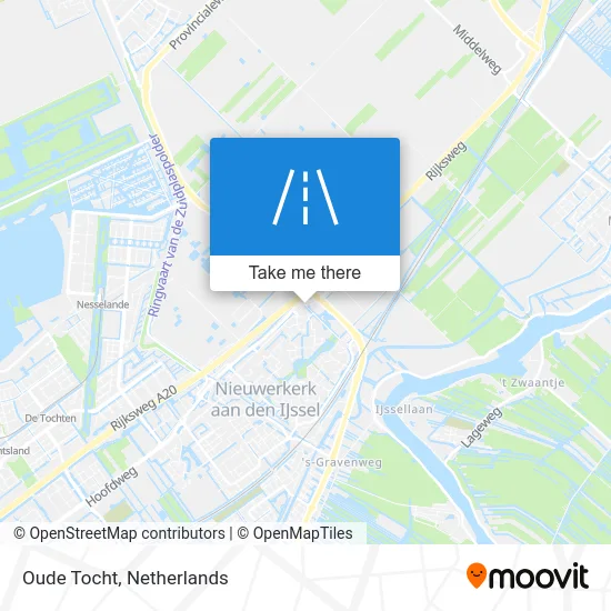 Oude Tocht map