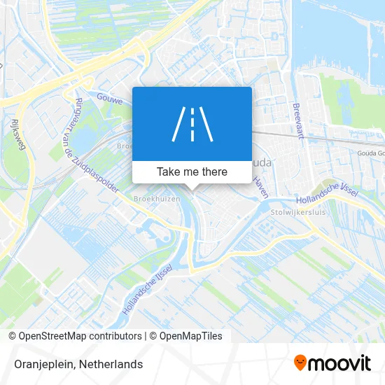 Oranjeplein map
