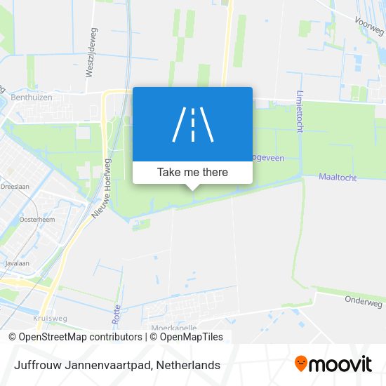 Juffrouw Jannenvaartpad map