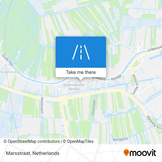Marsstraat map