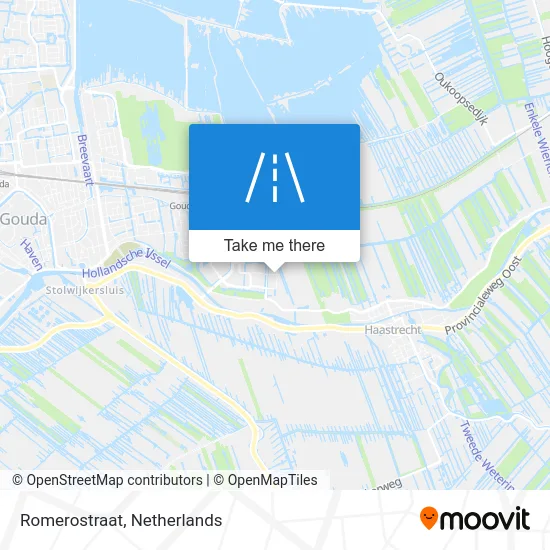 Romerostraat map