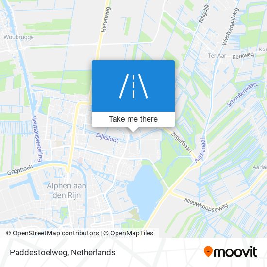 Paddestoelweg map