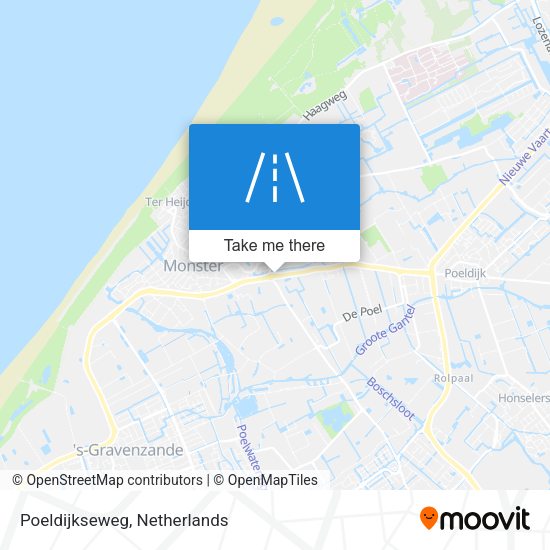 Poeldijkseweg map